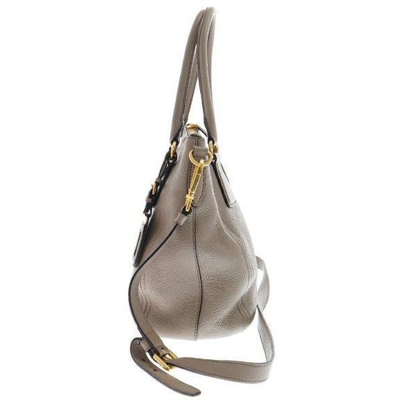 Prada Gray Galleria Leather Bag Shoulder - Picture 3 of 6